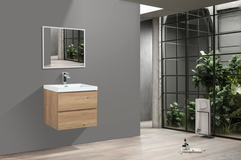 Mueble De Baño Aereo 60X48X50cm Oak - Aqualia Enrico