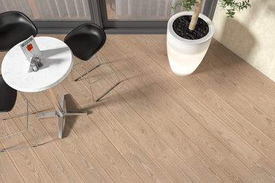 Porcelanato Esmaltado Mate 23X120cm - Argenta Arco Deck Honey