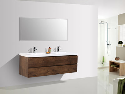 Mueble De Baño Aereo 160X48X50cm Roble - Aqualia Enrico