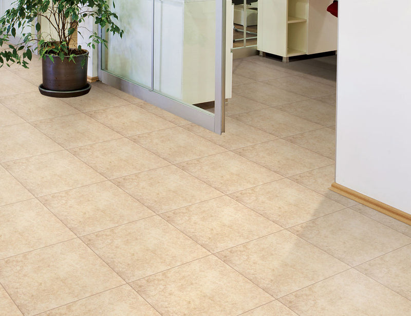 Pavimento De Ceramica Brillante 45X45Cm Beige - Ceramica Cristofoletti Concrete