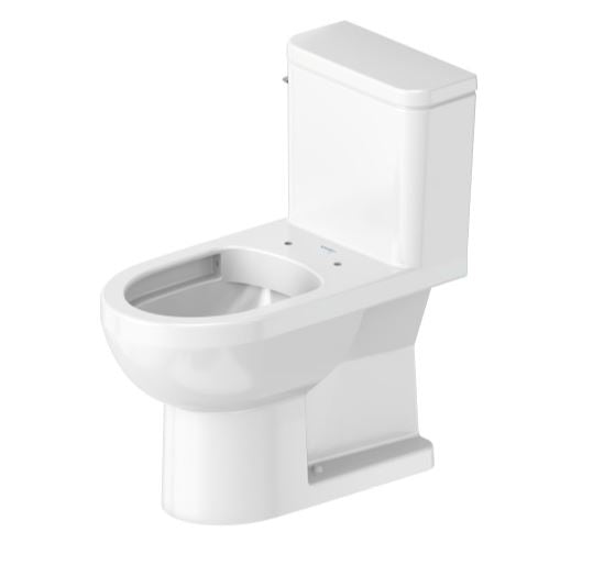 Inodoro 1 Pieza Elongado 1.28GPD Con Higiene Glaze- Duravit NO.1