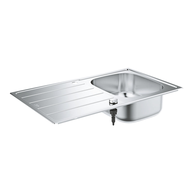 Fregador Con Escurridor 860 x 500mm K200 Acero Inoxidable - Grohe