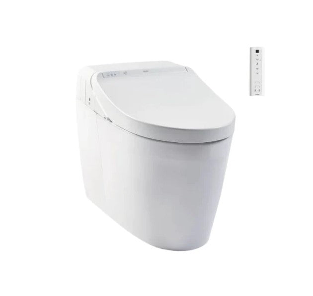 Inodoro Una Pieza Taza Alargada con Washlet 1.0GPD/0.8GPD - Toto NJ