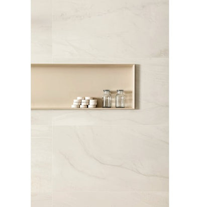 Porcelanato Esmaltado Rectificado Mate 60X120cm Mont Blanc- Portobello Quartzites