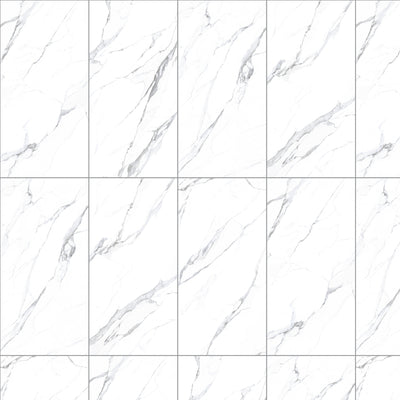 Porcelanato Esmaltado Pulido Alfio White 80X160 - Varmora