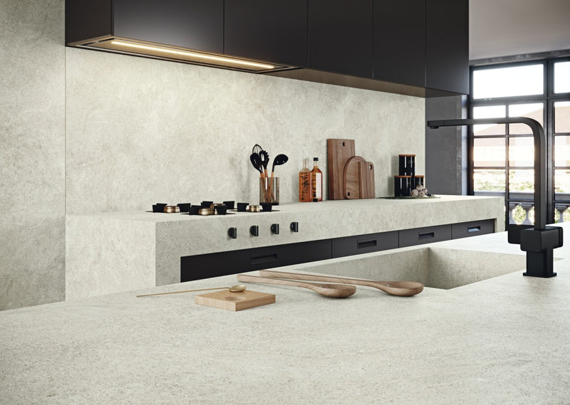 Megaformato Porcelanico Mate 162X324cm Camargue Blanco - Grespania Coverlam