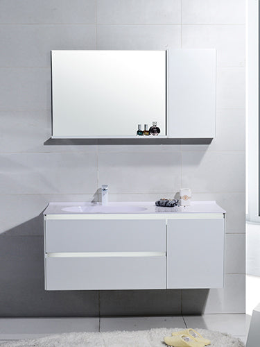 Mueble De Baño Aereo 120X48X51cm Blanco - Aqualia Roussel